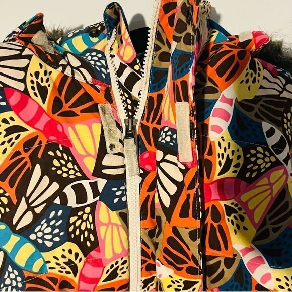 Kid's Burton Sugar & Spice Paradise Print Puffer Vest with Hoot - Picture 7 of 13